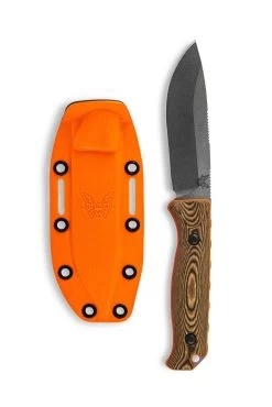 Benchmade Saddle Mountain Skinner CPMS90V Steel Hunting Richlite Fixed Blade Knife, G10 Sheath - 150 -Knifes Series Shop B15002 1 3