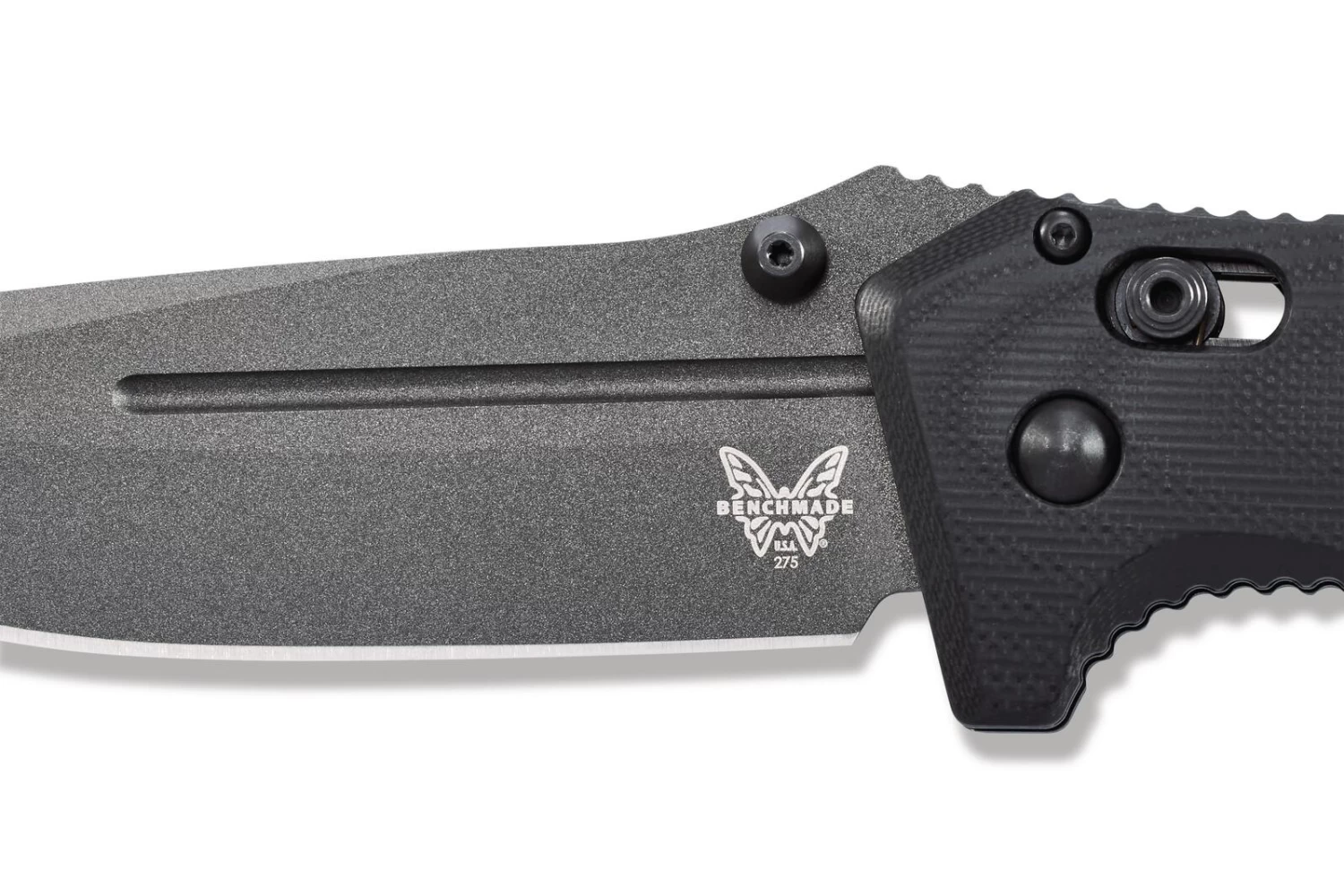 Benchmade ADAMAS CPM-CruWear® Steel Black Folder Knife - 275GY-1 8 Benchmade ADAMAS CPM-CruWear® Steel Black Folder Knife - 275GY-1 - Image 6
