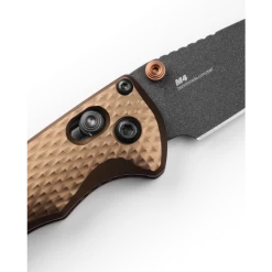 Benchmade Full Immunity Black CPM-M4 Steel Flat Dark Earth Aluminium Handle Folder Knife - 290BK-1 -Knifes Series Shop B290BK 1 4