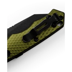 Benchmade Full Immunity Black CPM-M4 Steel Woodland Green Aluminium Handle Folder Knife - 290BK-2 -Knifes Series Shop B290BK 2 5