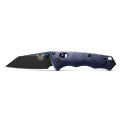 Benchmade Full Immunity Black CPM-M4 Steel Crater Blue Aluminium Handle Folder Knife - 290BK -Knifes Series Shop B290BK 3