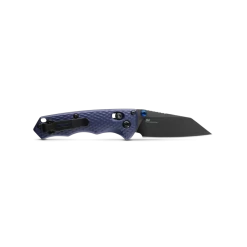 Benchmade Full Immunity Black CPM-M4 Steel Crater Blue Aluminium Handle Folder Knife - 290BK -Knifes Series Shop B290BK 4