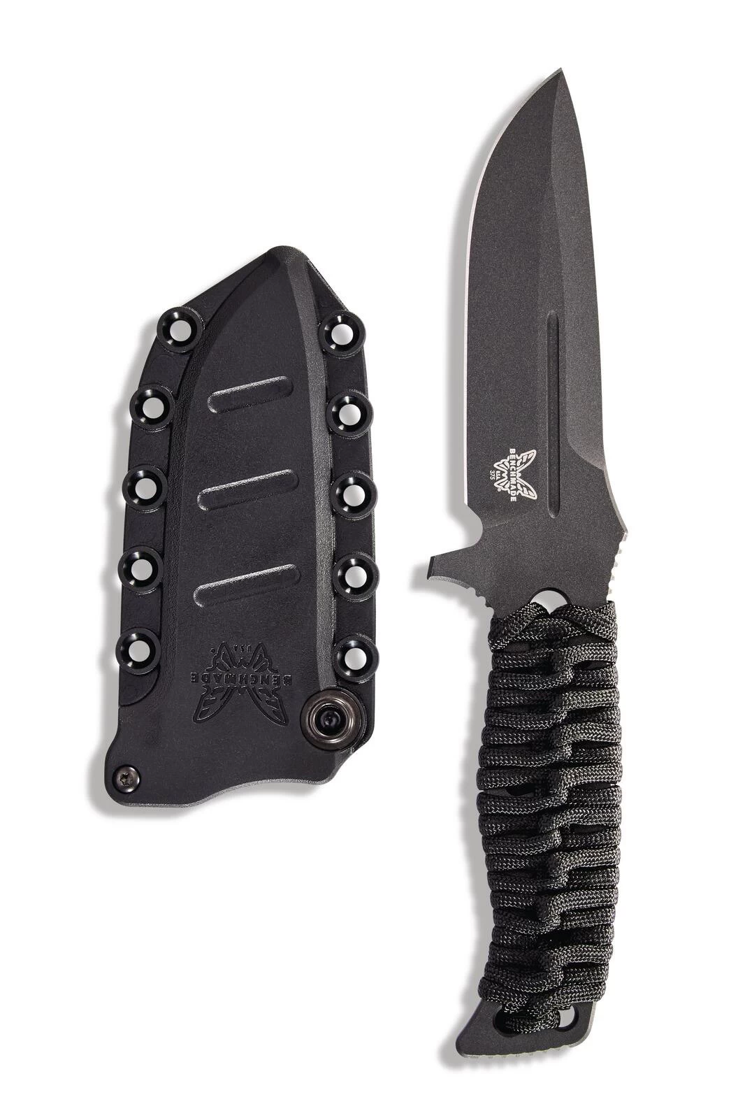 Benchmade ADAMAS CPM-CruWear® Steel Black Fixed Blade Knife, PIM Sheath - 375BK-1 4 Benchmade ADAMAS CPM-CruWear® Steel Black Fixed Blade Knife, PIM Sheath - 375BK-1 - Image 2