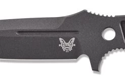 Benchmade ADAMAS CPM-CruWear® Steel Black Fixed Blade Knife, PIM Sheath - 375BK-1 17 Benchmade ADAMAS CPM-CruWear® Steel Black Fixed Blade Knife, PIM Sheath - 375BK-1 -Knifes Series Shop B375BK 1 7