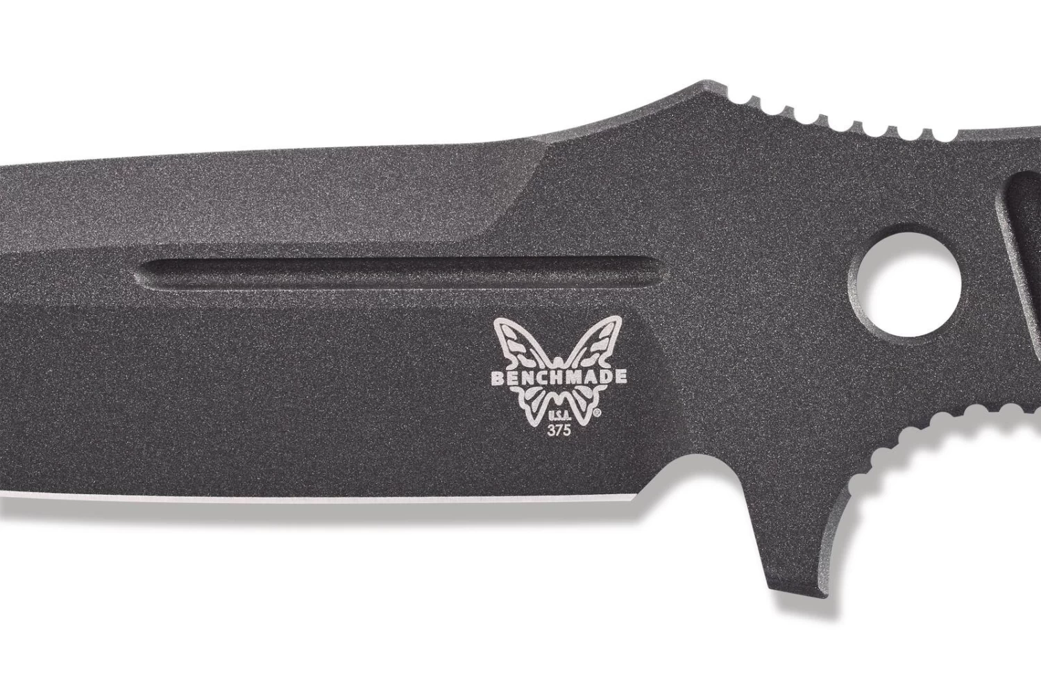 Benchmade ADAMAS CPM-CruWear® Steel Black Fixed Blade Knife, PIM Sheath - 375BK-1 10 Benchmade ADAMAS CPM-CruWear® Steel Black Fixed Blade Knife, PIM Sheath - 375BK-1 - Image 8
