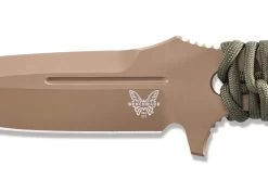 Benchmade ADAMAS CPM-CruWear® Steel Flat Earth Fixed Blade Knife, PIM Sheath - 375FE-1 -Knifes Series Shop B375FE 1 6