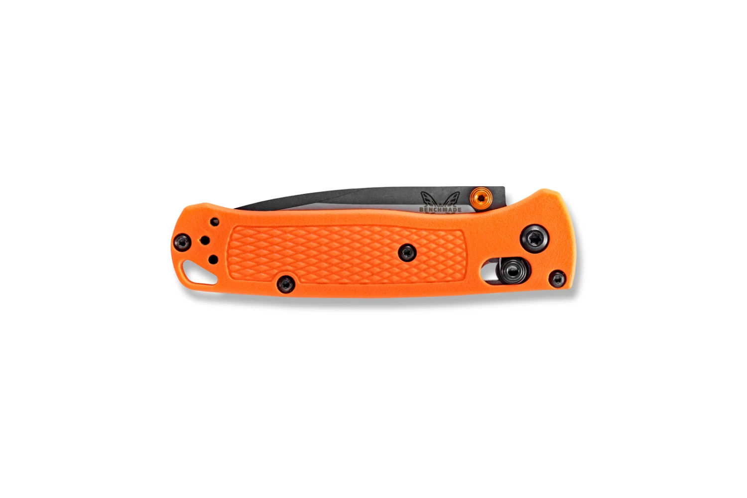 Benchmade Mini Bugout CPM30V Steel Orange Handle Folder Knife - 533 5 Benchmade Mini Bugout CPM30V Steel Orange Handle Folder Knife - 533 - Image 3