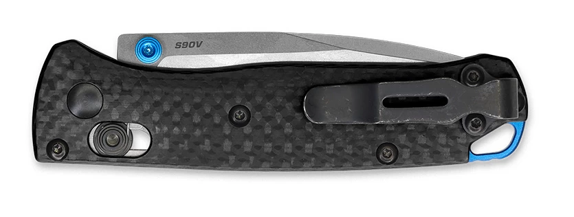 Benchmade Mini Bugout CPMS90V Steel Carbon Fibre Handle Folder Knife - 533-3 11 Benchmade Mini Bugout CPMS90V Steel Carbon Fibre Handle Folder Knife - 533-3 - Image 9