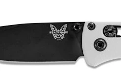 Benchmade Mini Bugout Black CPM30V Steel White Handle Folder Knife - 533BK-1 -Knifes Series Shop B533BK 1 4