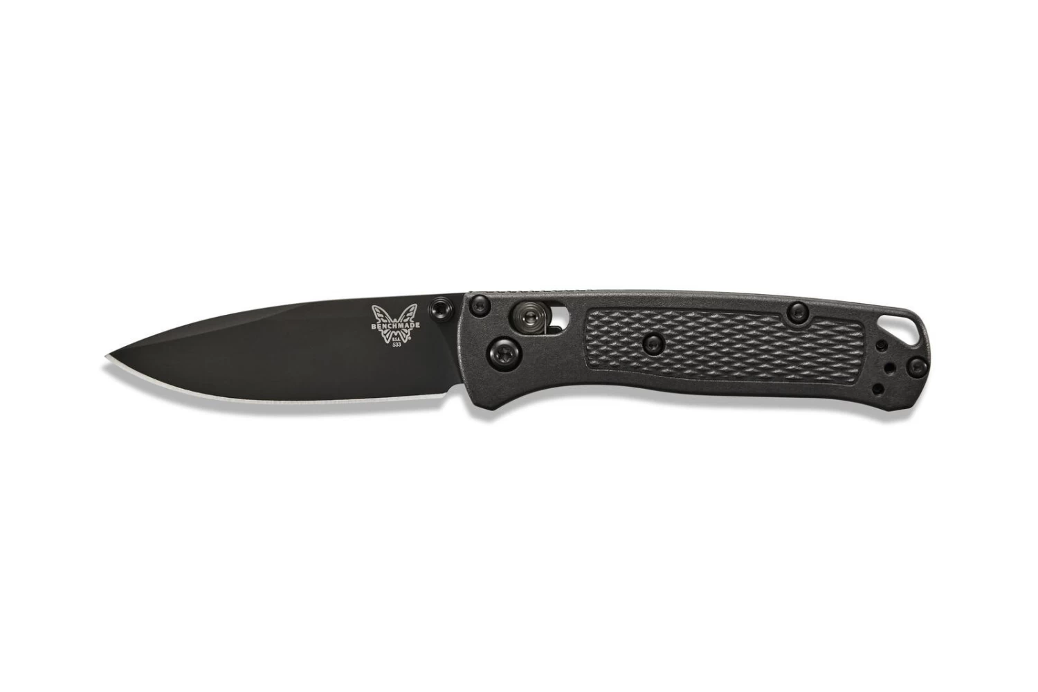 Benchmade Mini Bugout Black CPM30V Steel Black Handle Folder Knife - 533BK-2 5 Benchmade Mini Bugout Black CPM30V Steel Black Handle Folder Knife - 533BK-2 - Image 3