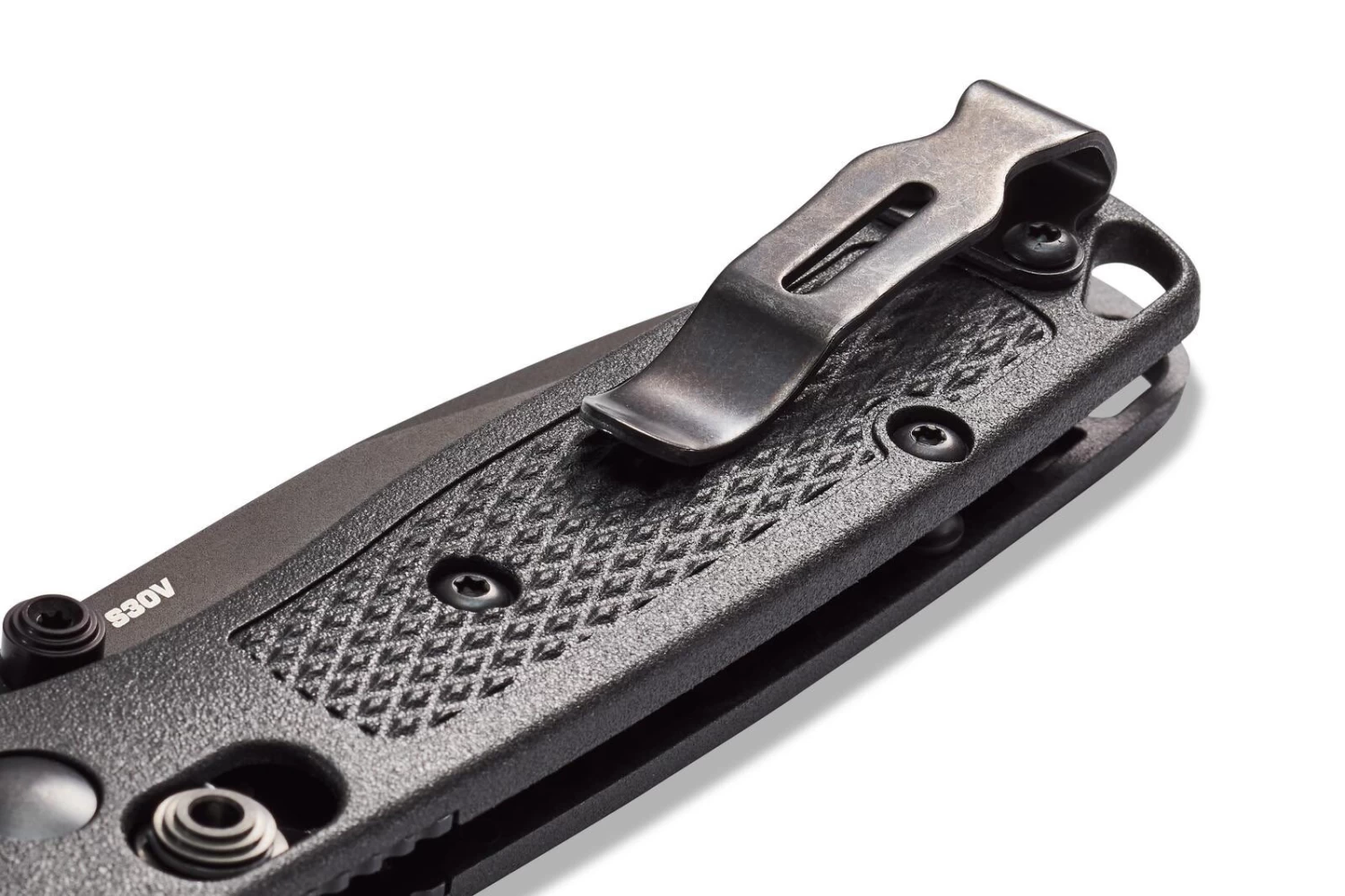 Benchmade Mini Bugout Black CPM30V Steel Black Handle Folder Knife - 533BK-2 8 Benchmade Mini Bugout Black CPM30V Steel Black Handle Folder Knife - 533BK-2 - Image 6