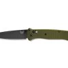 Benchmade Bailout Grey CPM M4 Steel Woodland Green Rescue Folder Knife - 537GY-1 -Knifes Series Shop B537GY 1