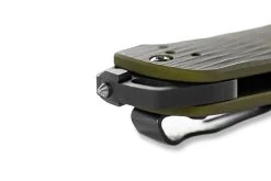 Benchmade Bailout Grey CPM M4 Steel Woodland Green Rescue Folder Knife - 537GY-1 -Knifes Series Shop B537GY 1 4