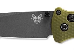 Benchmade Bailout Grey CPM M4 Steel Woodland Green Rescue Folder Knife - 537GY-1 -Knifes Series Shop B537GY 1 5