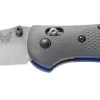 Benchmade Griptilian Satin CPM-20CV Steel Grey Handle Folder Knife - 551-1