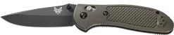 Benchmade Griptilian Black CPM-S30V Steel Olive Drab Handle Folder Knife - 551BKOD-S30V