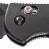 Benchmade Griptilian Black Searrated CPM-S30V Steel Black Handle Folder Knife - 551SBK-S30V -Knifes Series Shop B551SBK S30V