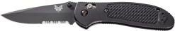 Benchmade Griptilian Black Searrated CPM-S30V Steel Black Handle Folder Knife - 551SBK-S30V