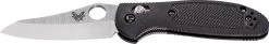 Benchmade Mini Griptilian CPMS30V Steel Black Folder Knife - 555-S30V