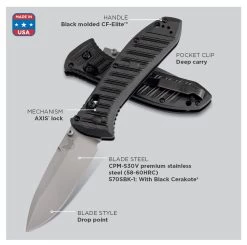 Benchmade Presidio II Ultra CPMS30V Steel Folder Knife - 570-1 -Knifes Series Shop B570 1 4