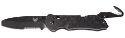 Benchmade Triage N680 Steel Rescue Folder Knife With Stap Cutter / Glass Breaker - 916SBK