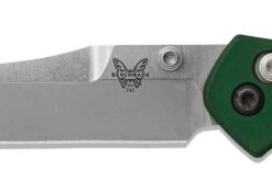 Benchmade Mini Osborne CPMS30V Steel Reverse Tanto Green Folder Knife - 945 -Knifes Series Shop B945 2