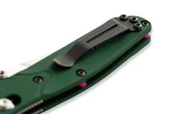 Benchmade Mini Osborne CPMS30V Steel Reverse Tanto Green Folder Knife - 945 -Knifes Series Shop B945 4
