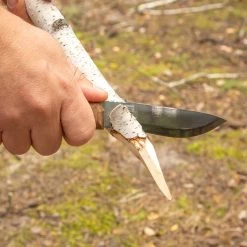 BPS Knives HK1 SSH Compact Hunting Fixed Blade Knife, Leather Sheath 17 BPS Knives HK1 SSH Compact Hunting Fixed Blade Knife, Leather Sheath -Knifes Series Shop BPSHK1SSH 7