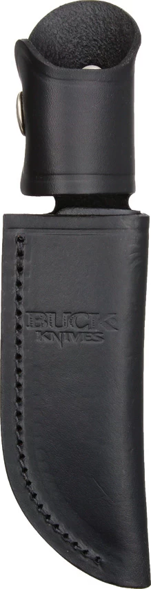 Buck Leather Sheath For 103 Skinner Fixed Blade Knife - Black