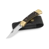 Buck Hunter, Folding Knife 110BRS, Leather Sheath -Knifes Series Shop BU110BRS
