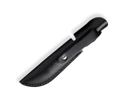 Buck Brahma Black Handle Fixed Blade Hunting Knife 117BKS -Knifes Series Shop BU117BKS 2