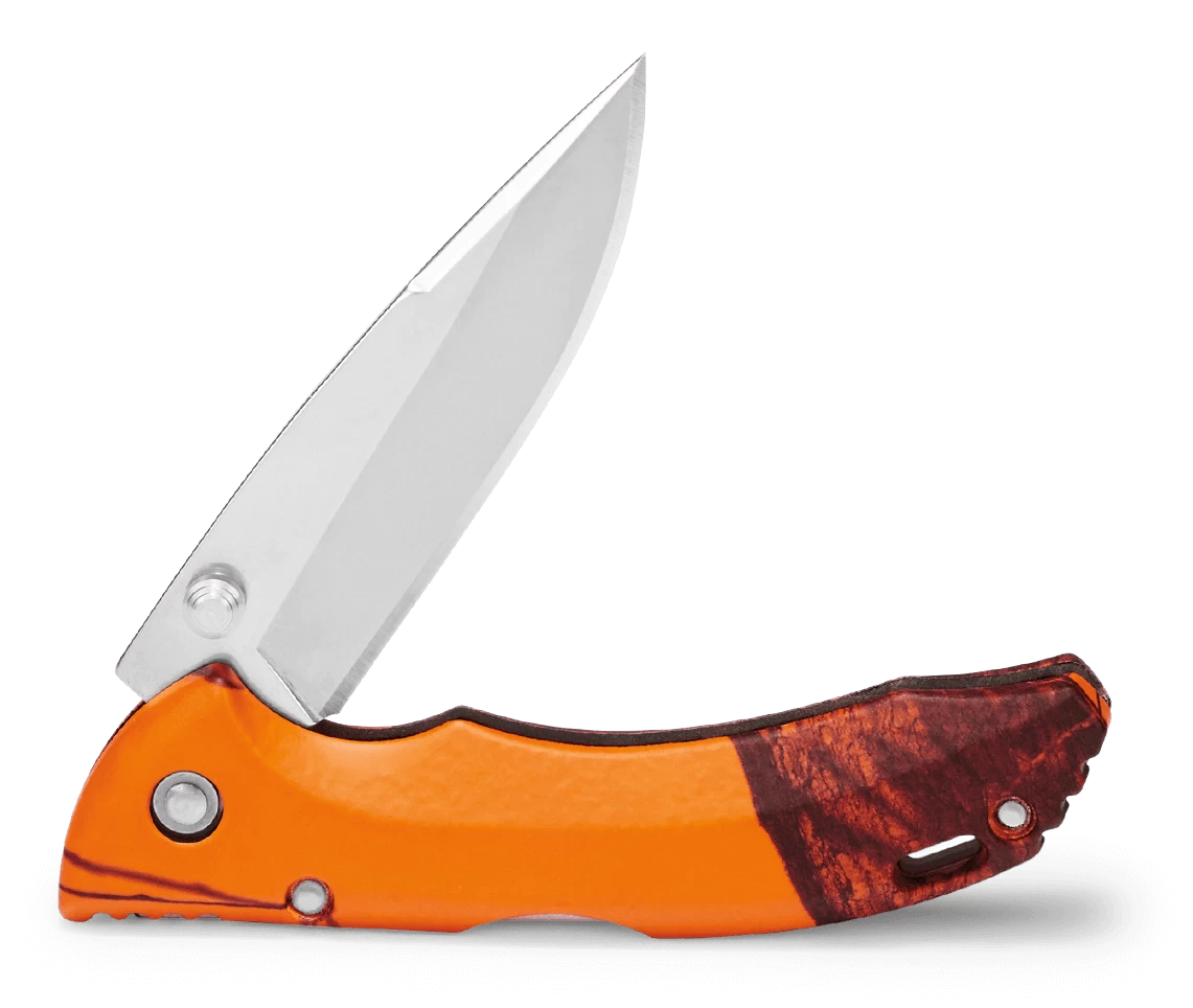 Buck Bantam BBW, Folding Knife 284CMS9, Mossy Oak® Blaze Camo Handle 3 Buck Bantam BBW, Folding Knife 284CMS9, Mossy Oak® Blaze Camo Handle