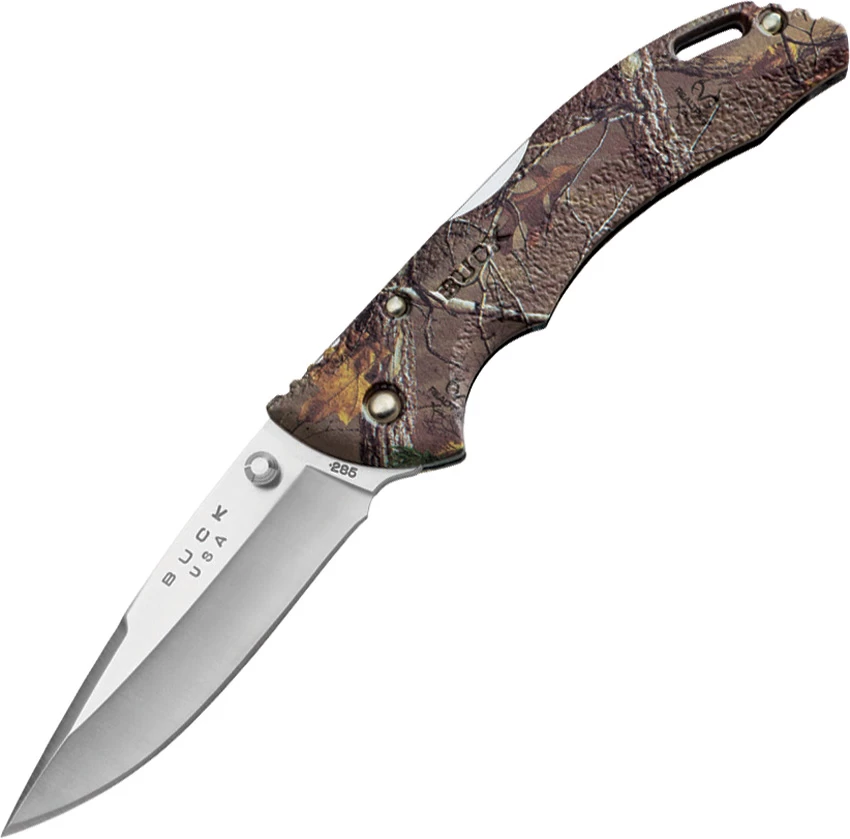 Buck Bantam BLW, Folding Knife 285CMS18, Realtree® Xtra Camo Handle 3 Buck Bantam BLW, Folding Knife 285CMS18, Realtree® Xtra Camo Handle