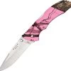 Buck Bantam BHW, Folding Knife 286CMS10, Mossy Oak® Blaze Pink Camo Handle
