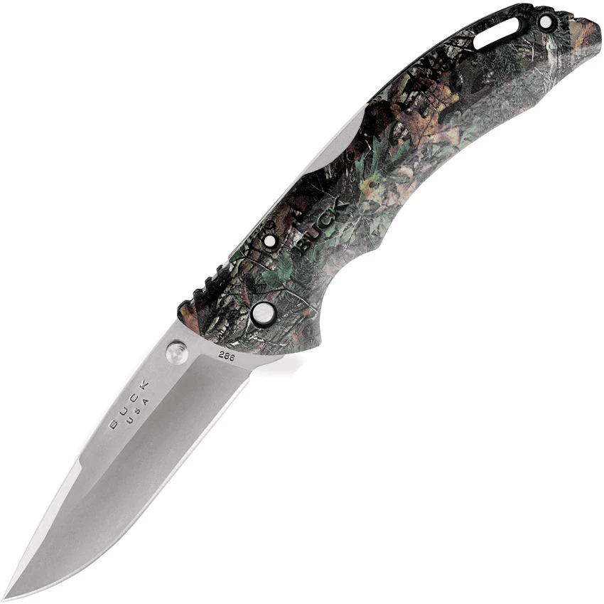 Buck Bantam BHW, Folding Knife 286CMS20, Realtree® Xtra Green Camo Handle 3 Buck Bantam BHW, Folding Knife 286CMS20, Realtree® Xtra Green Camo Handle