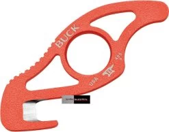 Buck PakLite Orange Guthook Ring Knife 499ORG