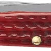 Case Pocket Worn Corn Cob Jig Old Red Bone (SS) Large Trapper Folder Knife #00783 -Knifes Series Shop CA00783
