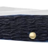 Case Rogers Jig Navy Blue Bone (SS) Large Trapper Folder Knife #07051 -Knifes Series Shop CA07051