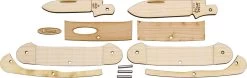 Case Wooden Canoe Knife Kit CA12131C