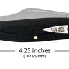 Case Smooth Black Micarta (SS) Large Stockman Folder Knife #27732 -Knifes Series Shop CA27732