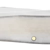 Case War Series WWII Embellished Smooth Natural Bone (SS) Large Trapper Folder Knife #50950 -Knifes Series Shop CA50950