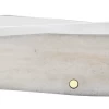 Case War Series Vietnam War Embellished Smooth Natural Bone (SS) Large Trapper Folder Knife #50952