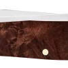 Case Smooth Brown Maple Burl Wood (SS) Large Trapper Folder Knife #64060 -Knifes Series Shop CA64060