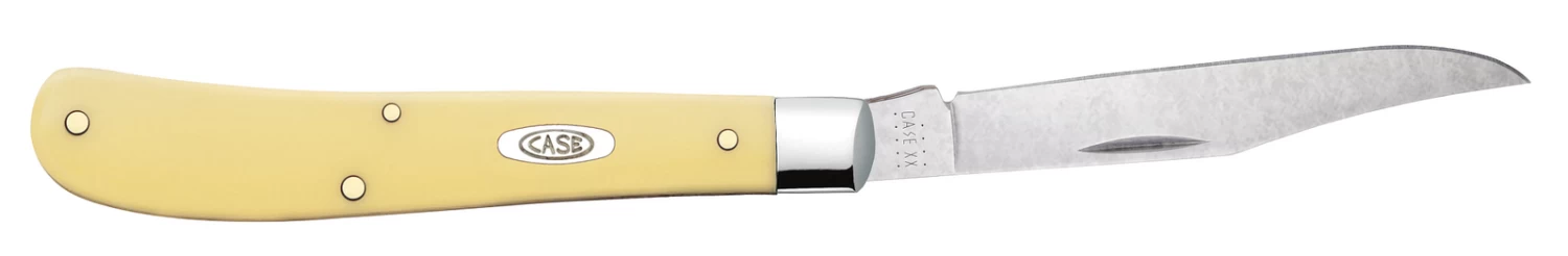 Case Yellow Synthetic (SS) Slimline Trapper Folder Knife #80031 5 Case Yellow Synthetic (SS) Slimline Trapper Folder Knife #80031 - Image 3