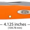 Case Orange Synthetic (SS) Large Trapper Folder Knife #80500 -Knifes Series Shop CA80500