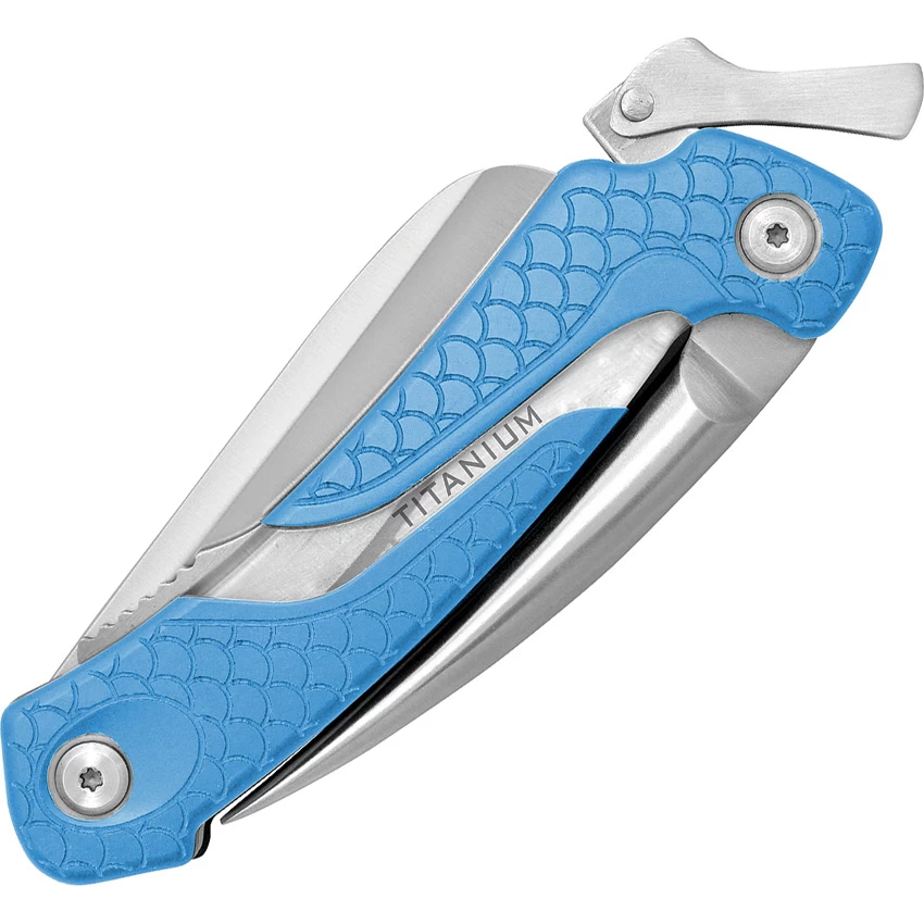 Cuda Titanium Bonded Marlin Spike Sailing/Boating Folding Knife 4 Cuda Titanium Bonded Marlin Spike Sailing/Boating Folding Knife - Image 2