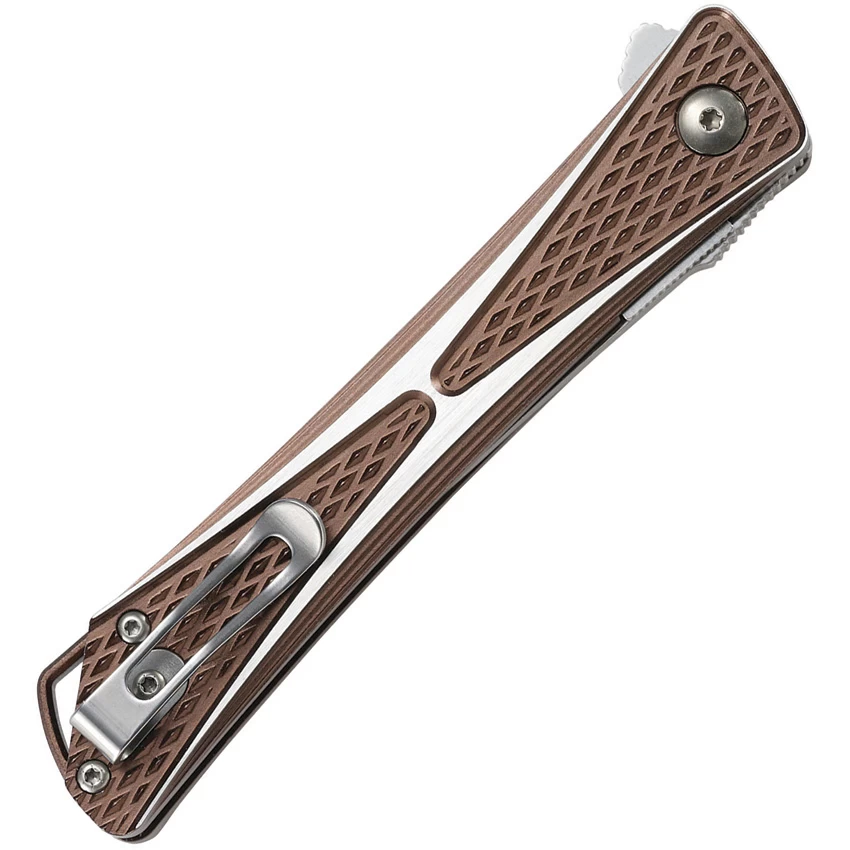 Columbia River (CRKT) Crossbones Bronze Gentleman's Folder Knife 7530B 3 Columbia River (CRKT) Crossbones Bronze Gentleman's Folder Knife 7530B