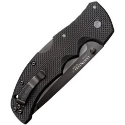 Cold Steel Recon 1 Tanto Point (S35VN) Black Half Serrated Folder Knife 27BTH