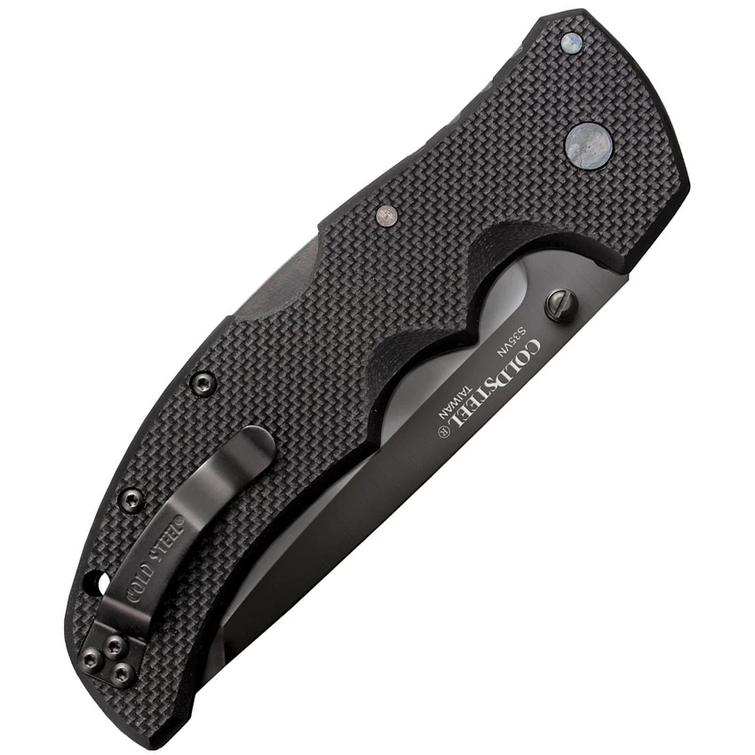 Cold Steel Recon 1 Tanto Point (S35VN) Black Half Serrated Folder Knife 27BTH 3 Cold Steel Recon 1 Tanto Point (S35VN) Black Half Serrated Folder Knife 27BTH