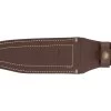 Cudeman Bowie Deer Stag Vanadium Steel Hunting Fixed Blade Knife, Leather Sheath - 106-C